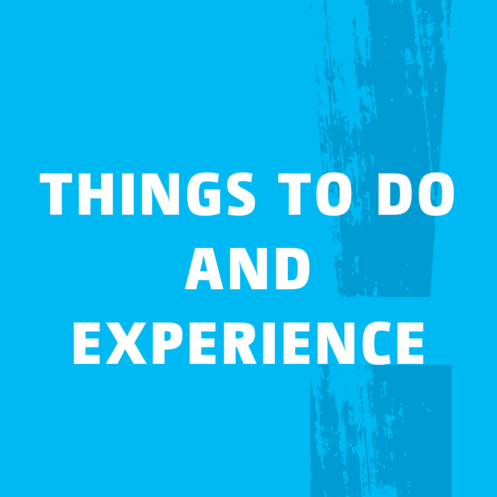 Banner which redirects to the Things to do and experience page.
